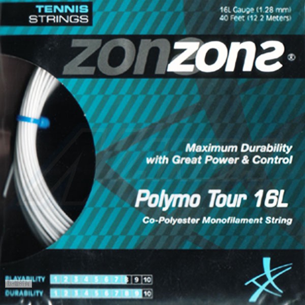 ZONS Polymo TOUR 網球硬線