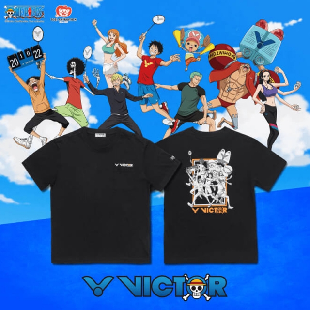 VICTOR | 航海王 運動T恤 - 草帽海賊團