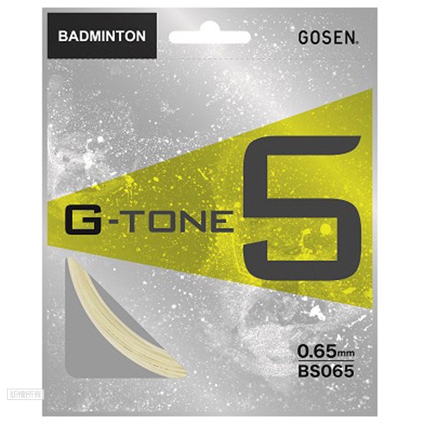 GOSEN G-TONE 5 羽球線 金屬音