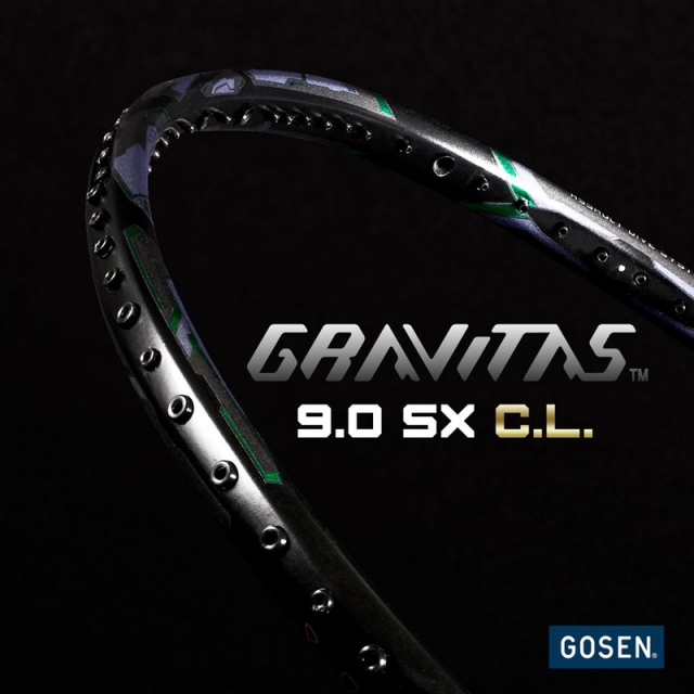 GOSEN GRAVITAS 9.0SX C.L 羽球拍