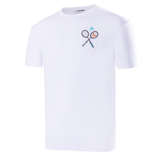 VICTOR 羽球刺繡 T-Shirt (中性款) T-2306 (3款顏色)