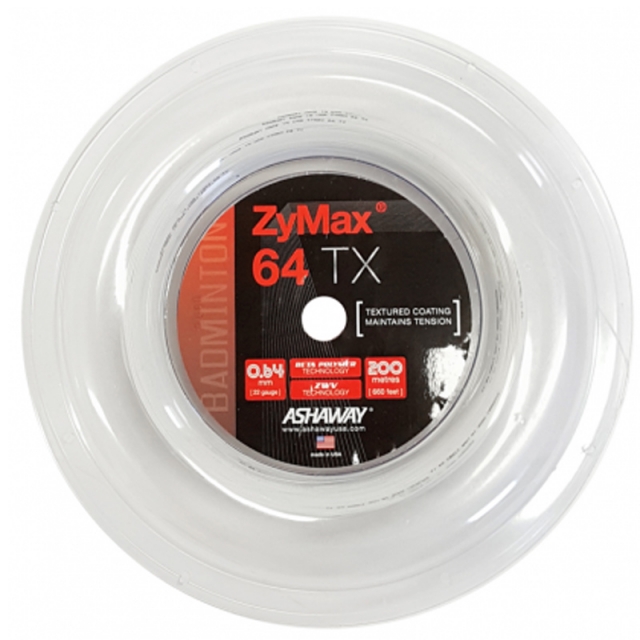 ASHAWAY ZyMax 64 TX 200m 羽球線