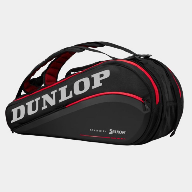 DUNLOP CX PERFORMANCE 9 RACKET THERMO (BLACK/RED) 拍包袋 黑/紅