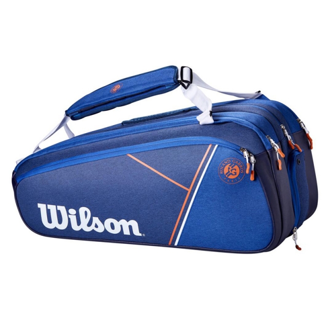 Wilson x Roland-Garros Super Tour 15PK - Navy 拍包袋(法網限量發行)