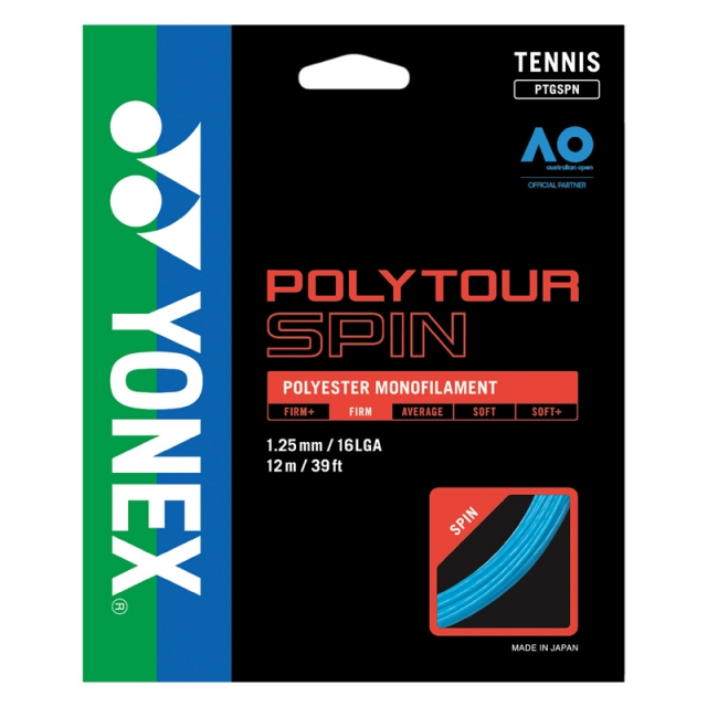 YONEX POLYTOUR SPIN 125 網球線