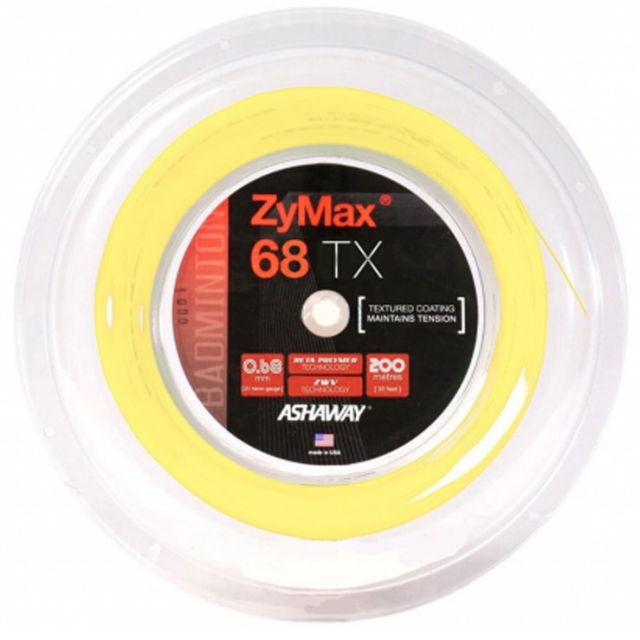ASHAWAY ZyMax 68 TX 200m 羽球線