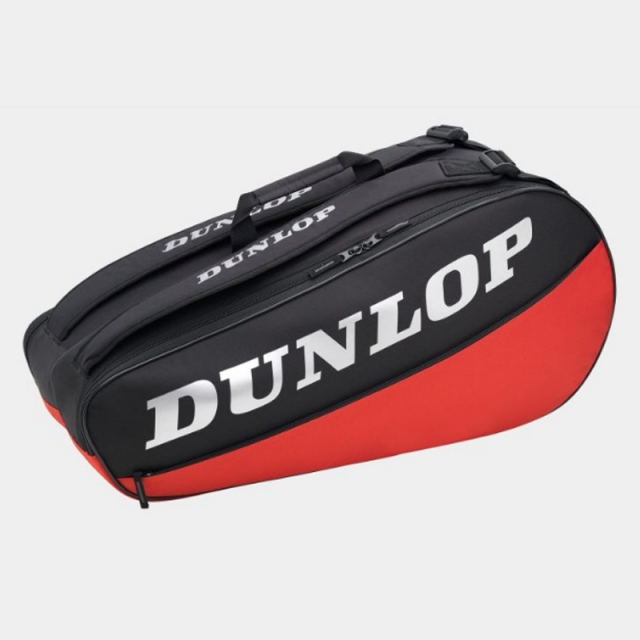DUNLOP CX CLUB 6 RACKET BAG (BLACK/RED) 拍包袋 黑/紅