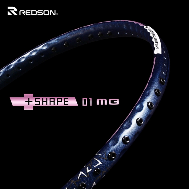 REDSON SHAPE 01 MG 真空力學+無護線釘 羽球拍